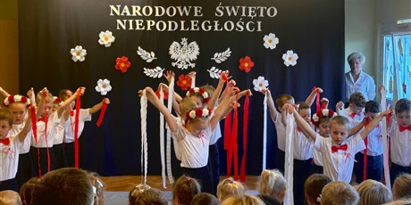 „Narodowe Święto Niepodległości ” – uroczystość w Przedszkolu nr 22